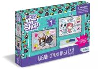 Набор дизайн студия Littlest Pet Shop "Лучшие друзья", 2x54 элемента (+ сюрприз)