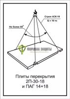 Схема «Плиты перекрытия 2П-30-18 и ПАГ 14+18» (300х400 мм)