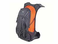 Рюкзак спортивный CYCLONE GSB, AUTHOR, V=9л+желтый чехол от дождя, черно-оранжевый, 8-8100276