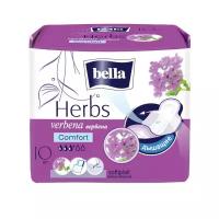 Гигиенические прокладки Bella Herbs komfort с экстрактом вербены, 10 шт