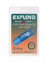 USB Flash Drive 64GB Exployd 600 EX-64GB-600-Blue