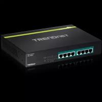 8 портовый коммутатор TRENDnet TPE-T80H c питанием по Fast Ethernet PoE+