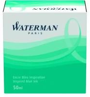 Флакон с чернилами WATERMAN (S0110810) голубые чернила 50мл для ручек перьевых