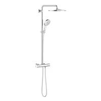 Душевая система с термостатом для настенного монтажа Grohe Rainshower Smartactive 310 26647000