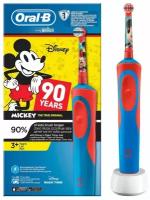 Зубная щетка электрическая для детей oral-b Mickey, Микки Маус