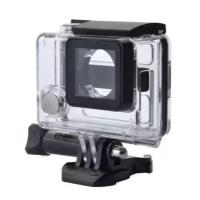 Прозрачный бокс для экшн-камеры GoPro3/3+/4 (отверстия для зарядки)
