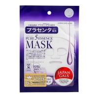 Japan Gals Pure 5 Essential маска с плацентой 1 шт