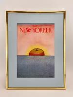 Оригинальная обложка журнала The New Yorker из 1979 года в раме