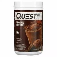 Quest Nutrition, Protein Powder, Chocolate Milkshake, 1.6 lb (726 g)