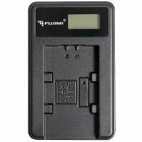 Зарядное устройство FUJIMI для FUJI NP-W126 (USB, ЖК дисплей)