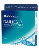 Контактные линзы DAILIES AQUA COMFORT PLUS (90 шт.), D -3.25, R 8.7