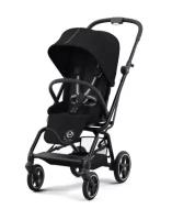 Прогулочная коляска Cybex Eezy S Twist+ 2 Moon Black на шасси Black