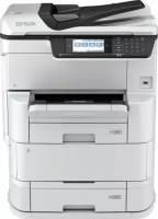 МФУ EPSON WorkForce Pro WF-C878RDTWF, формат А3, цветной, струйный, белый (C11CH60401BX)