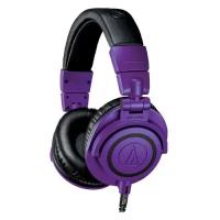 Наушники Audio-Technica ATH-M50X, 3.5 мм, мониторные, фиолетовый матовый [80001236]