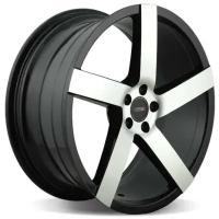 Колесный диск VISSOL V-080L 8,5x19 5x100 D57,1 ET45 black-with-machined-face