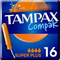 Тампоны Compak Super Plus, с аппликатором, 16 шт