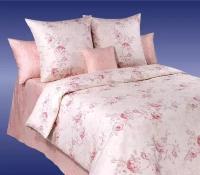 Постельное белье Cotton Dreams (перкаль) «Ameli (Valencia) пастельно-розовая гамма (наволочки 50х70см)» (1.5-спальное)