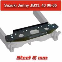 Площадка под лебедку верхняя в передний бампер Suzuki Jimny JB33, 43 1998-2005