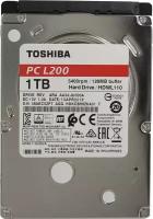 Жесткий диск 1 Тб Toshiba PC L200 (HDWL110UZSVA) 2.5", SATA-III, 5400 об/мин