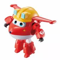 SuperWings Auldey Toys Игрушка из мультфильма Супер Крылья (Super Wings) - Трансформер Джетт (команда Строителей)