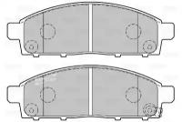 VALEO 301893 Колодки тормозные