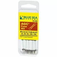 Комплект стеклянных предохранителей Blue Sea AGC Fuse Kit 5288