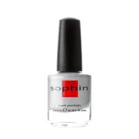 Sophin Prisma - Софин "Призма" Лак для ногтей №0206 (серебристый линейный голографик), 12 мл -
