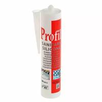 SOUDAL Герметик силиконовый Soudal Profil, санитарный, бесцветный, 270 мл