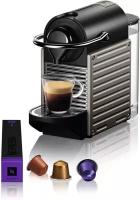 Капсульная кофемашина Nespresso Pixie, черная