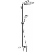 Душевая стойка Hansgrohe Croma Select 26792000 280 Air 1jet Showerpipe с термостатом