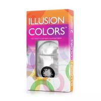 Контактные линзы ILLUSION colors Shine black