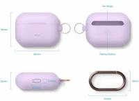 Чехол Elago для AirPods Pro Hang Case Lavender