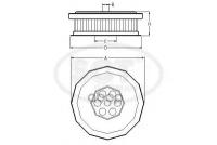 Гидрофильтр, Рулевое Управление Mercedes W123/W201/W124/W202 SCT арт. sh4765