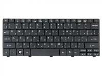 Клавиатура для ноутбука Acer Aspire One 521, 532, 532H, 533, D255, D257, D260, D270, E350, em350, E355, ZE6, One Happy, N55, Pav80, черная, гор. Enter