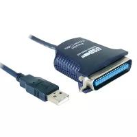 Кабель USB Am-LPT36M Cablexpert CUM-360 адаптер Bitronix и Centronix переходник конвертор порта - 1.8 метра