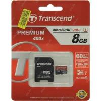 SD карта Transcend Premium 400X TS8GUSDU1