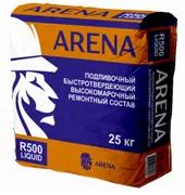 ARENA RepairMaster R500 LIQUID 65 МПа ремонтный состав для бетона высокомарочный, подливочный, мешок 25 кг, цена за 1 кг