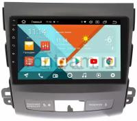 Штатная магнитола Mitsubishi Outlander II (XL) 2006-2012 Wide Media KS9058QR-3/32 DSP CarPlay 4G-SIM для авто c Rockford на Android 10