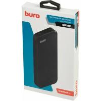 Buro BP10E Мобильный аккумулятор 10000mAh 2.1A 2xUSB черный BP10E10PBK