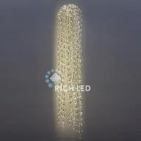 Бахрома световая Дреды [2.4 м] RichLED Бахрома световая Дреды (2.4 м) RL-DR2.4F-B/WW