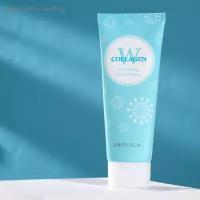 Очищающая пенка с морским коллагеном W Collagen Pure Shining Foam Cleansing, 100 г