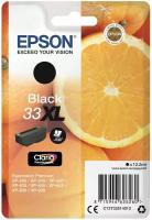 Картридж Epson 33XL Claria черный C13T33514012