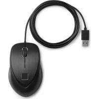 Mouse HP Wired USB Fingerprint Mouse (black)