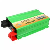 Инвертор 12/220V 2000 Солнце, пиковая мощность 1000W