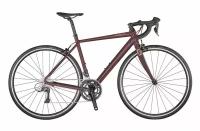 Шоссейный велосипед Scott Contessa Speedster 25 (2021) бордовый M