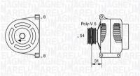 Генератор ALFA ROMEO FIAT MAGNETI MARELLI MAN7426