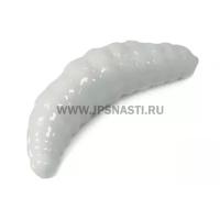 Силиконовые приманки Trout Zone Maggot, 1.3 inch, сыр, белый