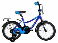 Велосипед детский Novatrack Wind 16 (2022) синий 153707 (163WIND.BL22)