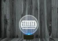 Светильник 3D, ночник Stalker/ Сталкер №3