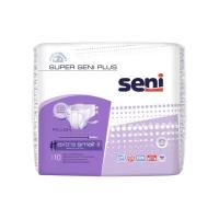 Подгузники для взрослых Super Seni Plus Extra Small (№0), объем талии 40-60 см, 10 шт